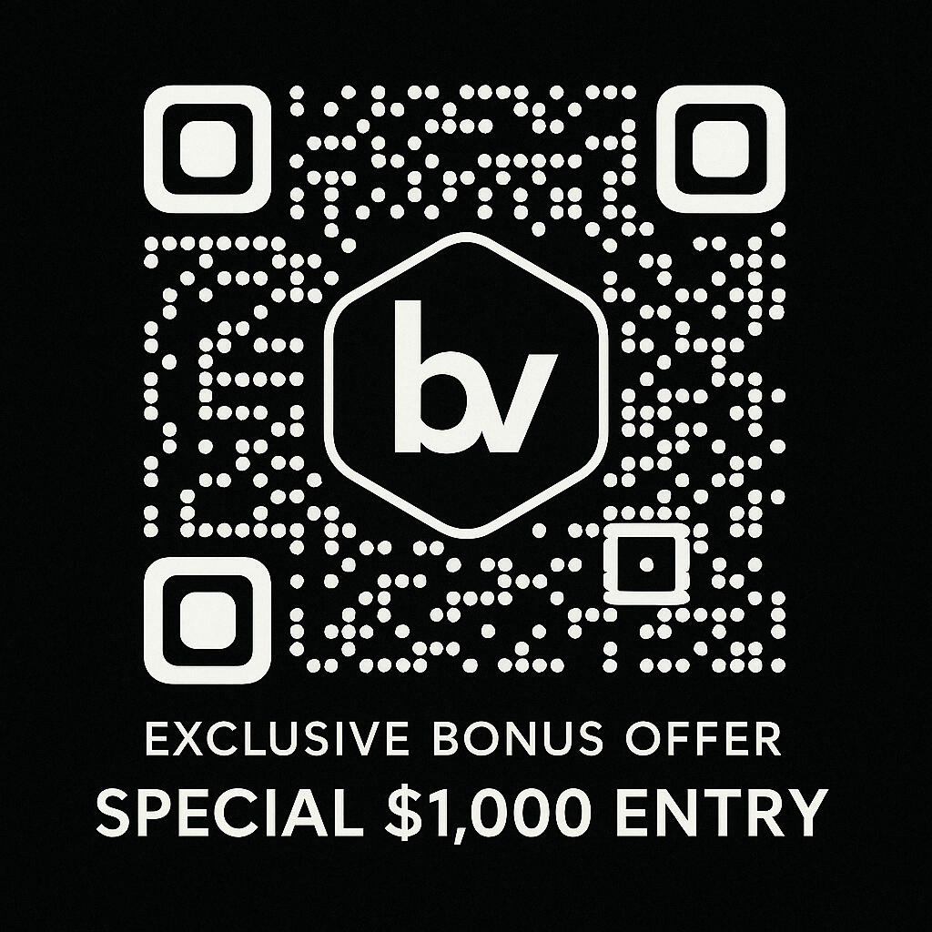 Exclusive bonus offer Special $1000 entry